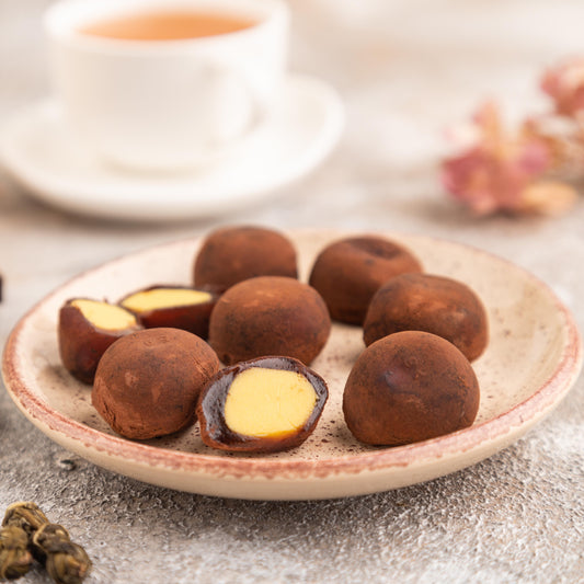 Chocolate Passion Fruit Truffles